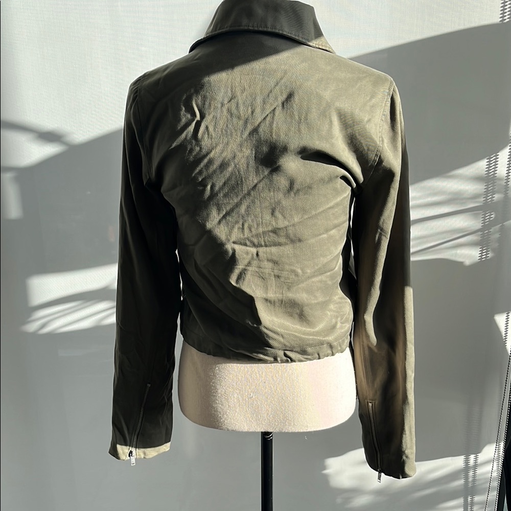 Abercrombie & Fitch Green Utility Jacket - Picture 4 of 6